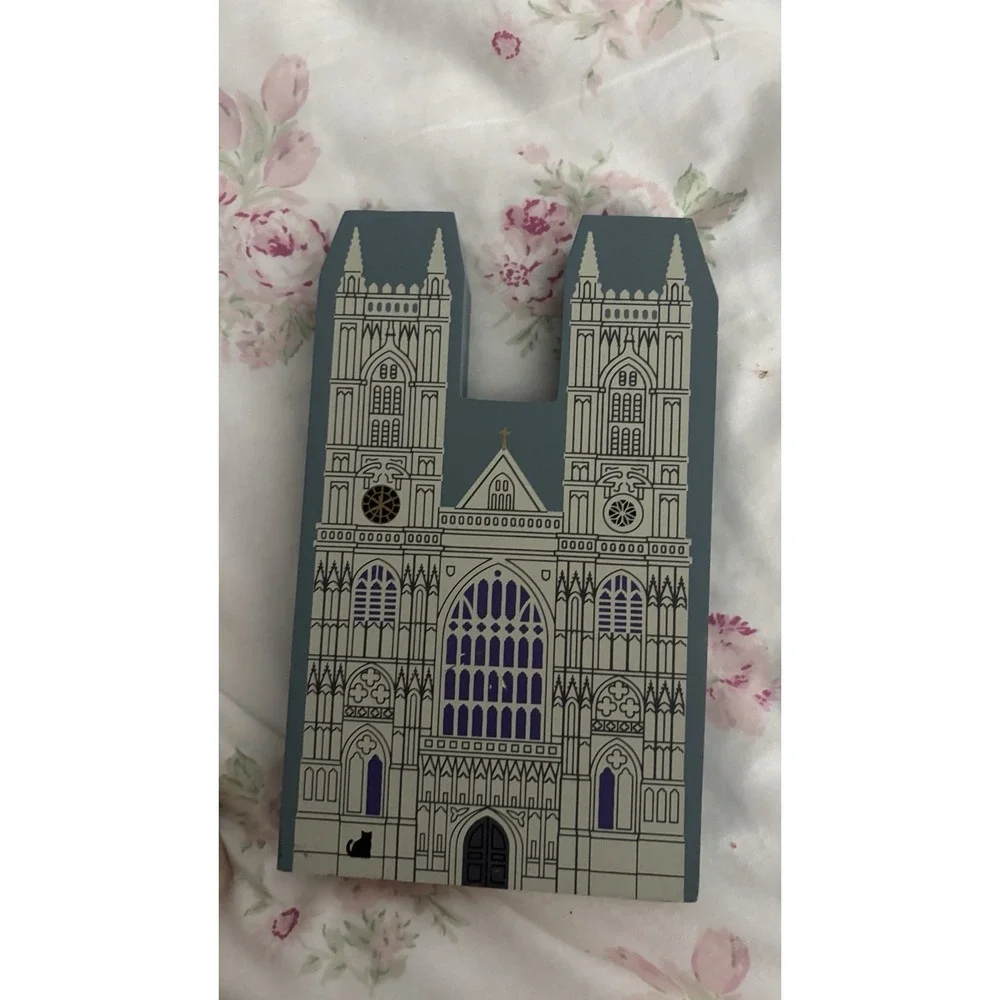 The Cat's Meow Westminster Abbey English Traveler Series Vintage 1995